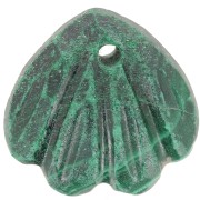 Zecchino conchiglia da 12 mm - Malachite x1|raw }}