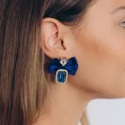 Fiocco in satin mm. 37 Corallo