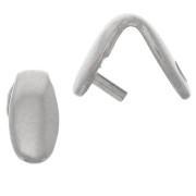 Gancio per pendente 7x3 mm - acciaio inox 304L x5