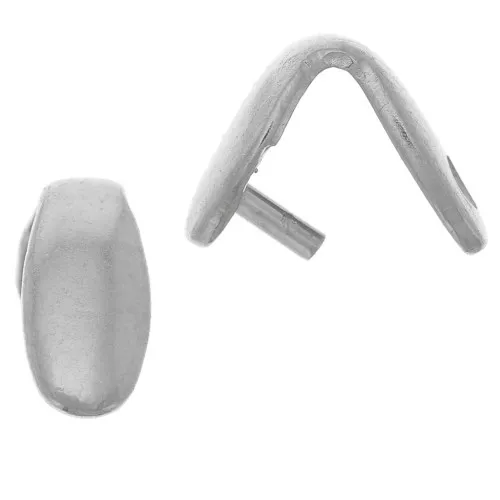 Gancio per pendente 7x3 mm - acciaio inox 304L x5