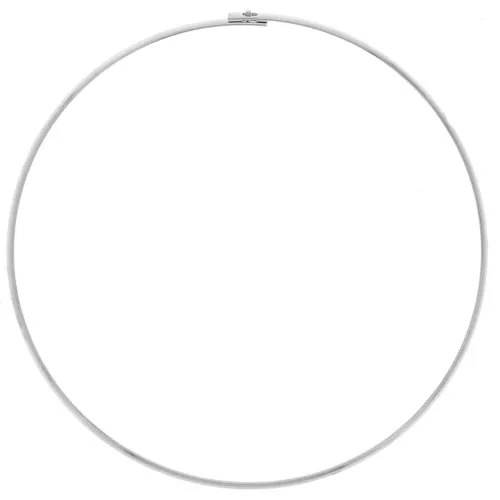 Girocollo rigido piatto 3,5 mm - Argento x13,5 cm
