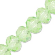 Tonde schiacciate sfaccettate mm. 6x4 Peridot x40cm|raw }}