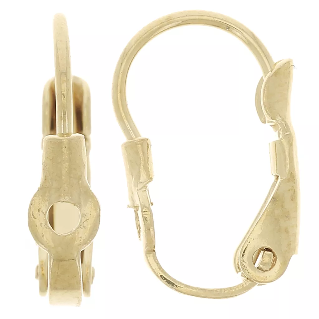 Ambush Orecchino Singolo In Ottone A Taglio Quadrato Con Pietra Centrale P523445