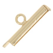 Terminale per tessitura di perline rocailles & Delica Miyuki 15 mm dorato x1|raw }}