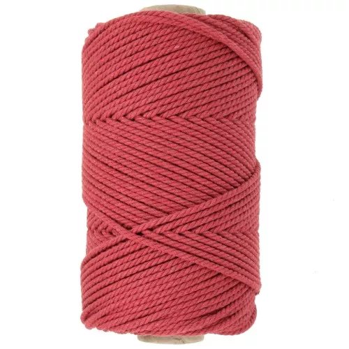 Bobina di cotone macramè da 2 mm - mattone x100m
