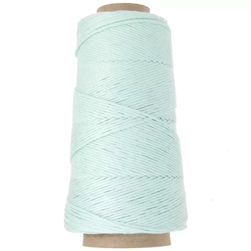 Bobina di corda cotone macramè Organic Cotton Détox XL - Menta x200 m