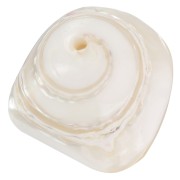 Perle conchiglia conica 10x14 mm - Naturale x4|raw }}