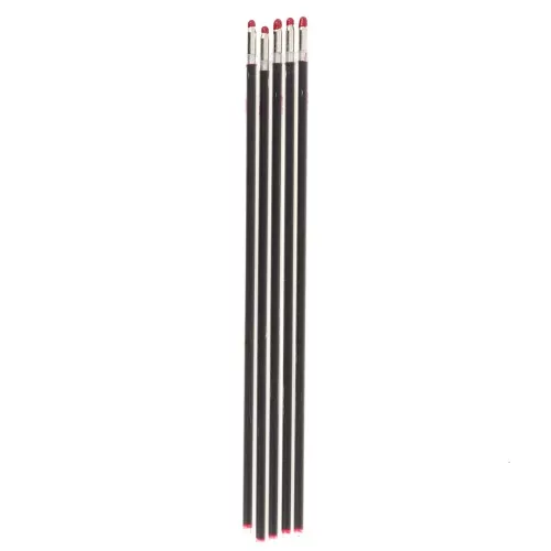 Confezione di 5 ricariche di inchiostro rosso per biro