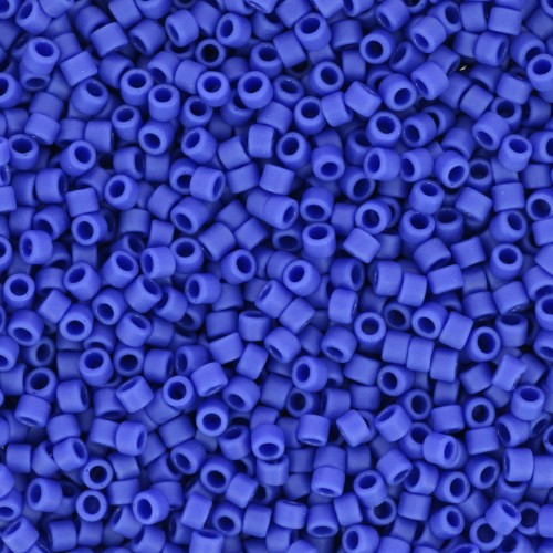 Toho Aiko 11/0 1.6 mm TA0148F - Opaque Frosted Navy Blue x4g