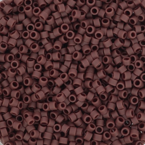 Toho Aiko 11/0 1.6 mm TA0146F - Opaque Frosted Oxblood x4g