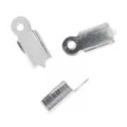 Chiudicordoncino piatto 3mm Acciaio inoss x10