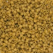 Toho Aiko 11/0 1.6 mm TA011623F - Opaque Yellow Gold Rainbow Mat x4g