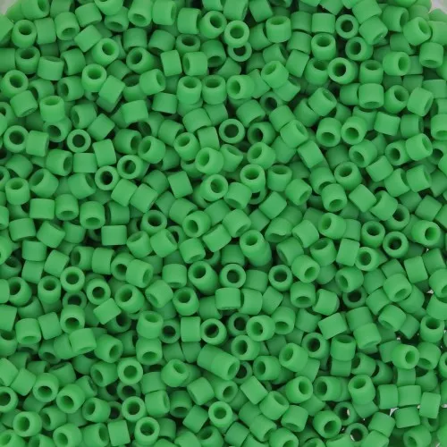 Toho Aiko 11/0 1.6 mm TA0147DF - Opaque Frosted Shamrock x4g