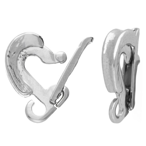 Fermaglio a clip da 13 mm - Bronzo bianco x1