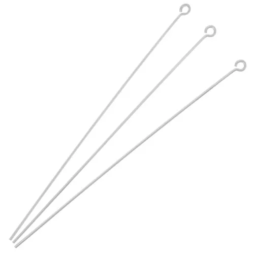 Chiodini a testa tonda 70x0.7 mm in argento 925 x10