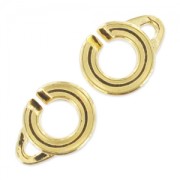 Chiusura manetta mm. 18 dorato