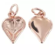 Castone pendente semplice faccia retro piatto  4809 mm.13x12 dororado