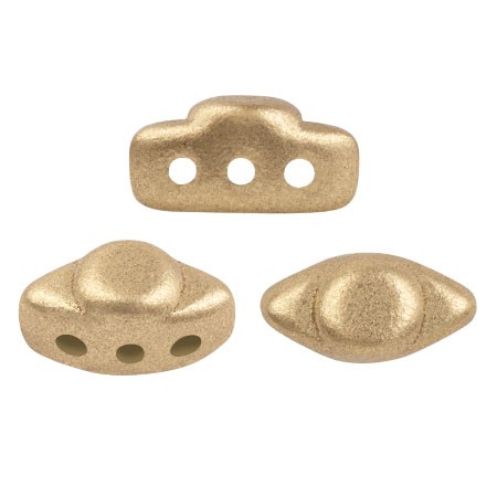 Volos® di Puca® 4x8 mm - Gold Mat x10g