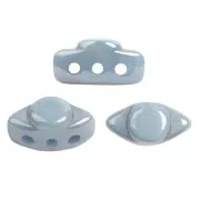 Volos® di Puca® 4x8 mm - Opaque Blue Ceramic Look x10g