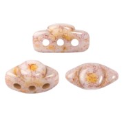 Volos® di Puca® 4x8 mm - Opaque Mix Rose Gold Ceramic Look x10g