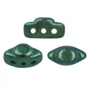 Volos® di Puca® 4x8 mm - Green Turquoise Metallic Mat x10g