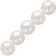 Perline PureCrystal 5810 8 mm Crystal White Pearl x10|raw }}