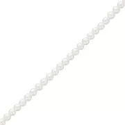 Perle Aurora 5810 4 mm - Crystal White Pearl x41cm