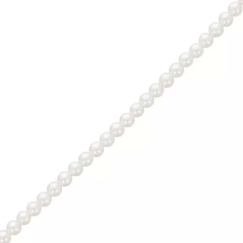 Perle Aurora 5810 4 mm - Crystal White Pearl x41cm