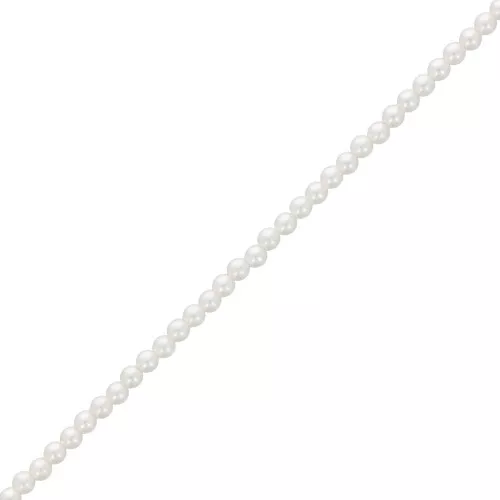 Perle Aurora 5810 3 mm - Crystal White Pearl x61cm