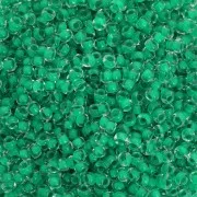 Perla Preciosa 11/0 2 mm - Terra Intensive - Sea Green Lined x20 g