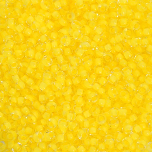 Perla Preciosa 11/0 2 mm - Terra Intensive - Yellow Lined x20 g