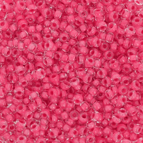Perla Preciosa 11/0 2 mm - Terra Intensive - Pink Lined x20g
