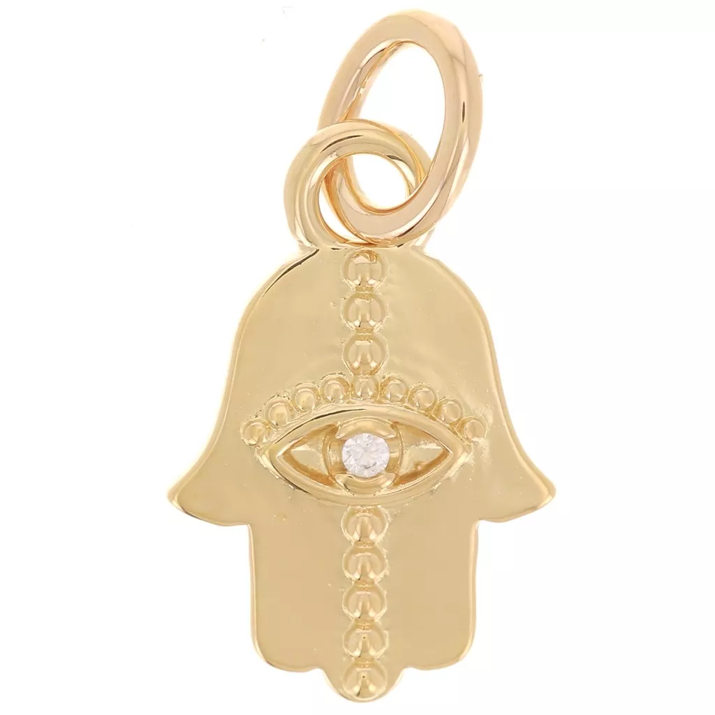 Mini ciondoli a forma di chiave in oro riempito in oro 18 carati, per la creazione di gioielli fai da te, braccialetti, collane, 17x5,5x1,2 mm - Italia