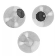 Tappi a sfera per cavo da 1,5 mm - Argento x20|raw }}