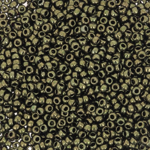 Rocaille Miyuki 15/0 459 - Olive Metallic