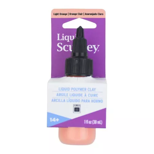 Pasta liquida Sculpey per cottura - Arancione chiaro x30ml