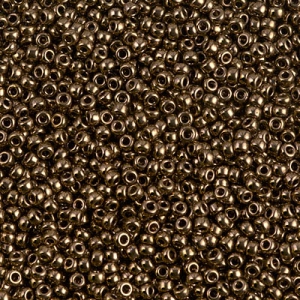Perline Miyuki 15/0 457 - Bronzo scuro metallizzato x8g