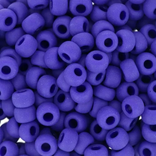 Rocaille Miyuki 6/0 414F - Opaque Cobalt Mat x8g