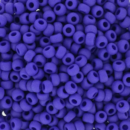 Rocaille Miyuki 8/0 414F - Opaque Cobalt Mat x8g