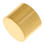 Terminale per cordone da 8 mm - acciaio inox 303 dorato x4