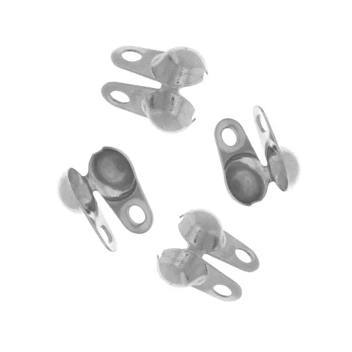 Terminali per catena maglia sfera da 2 mm - acciaio inox 304 x4