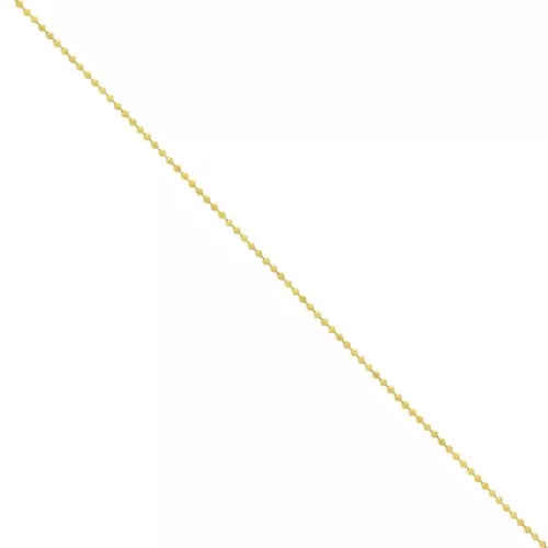 Catena a maglia sfera da 1,5 mm - Acciaio inossidabile 304 dorato x50cm