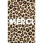 Animali - Cartes à bijoux - cartes de remerciements - Merci - motif Léopard x10 Cartes à bijoux - cartes de remerciements - Merci - motif Léopard x10