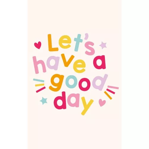 Biglietti di ringraziamento - Let's have a good day - Multicolore x10