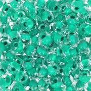 Perla Preciosa 6/0 4 mm - Terra Intensive - Sea Green Lined x 20 g
