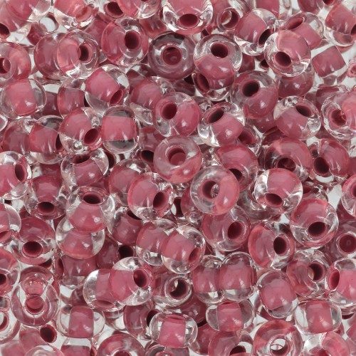 Perle di semi Preciosa 6/0 4 mm - Terra Intensive - Foderate di marrone x20g