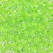 Perla Preciosa 6/0 4 mm - Terra Intensive - Lime Green Lined x20g