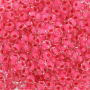 Perla Preciosa 8/0 3 mm - Terra Intensive - Pink Lined x20g