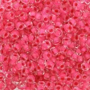 Perle di semi Preciosa 8/0 3 mm - Terra Intensive - Foderate di rosa x20g