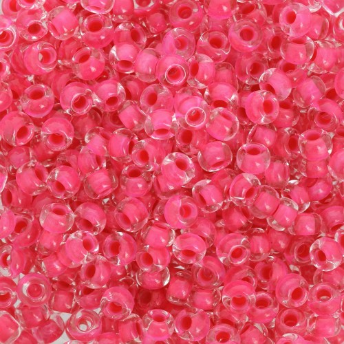 Perla Preciosa 8/0 3 mm - Terra Intensive - Pink Lined x20g